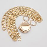 Light Gold Renk Orta Kalınlık Zincir Set No:12