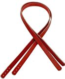 Gerçek Deri 70X1.2 Cm Kırmızı Renk Çanta Sapı