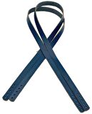 Gerçek Deri 70X1.2 Cm Lacivert Renk Çanta Sapı