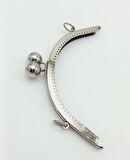 20 Cm Metal Toplu Gümüş Renk Çanta Klipsi