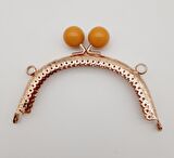 Hardal Renk Toplu Cüzdan Klipsi Cüzdan Bursu 12,5 Cm Light Gold Renk