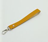 Tek Kat Suni Deri Hardal Renk Elcik Gümüş Metal