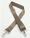 Polyester Kolon 120X4 Cm Vizon Gümüş Metalli