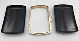 Abiye Çanta Kalıbı Oval Kenar Light Gold Metal