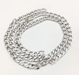 Gümüş Klasik İnce Çanta Zinciri (100 Cm)