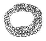 Füme Klasik İnce Çanta Zinciri (100 Cm)