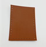 Tek Kat Taba Renk Suni Deri Cep