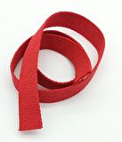 3 Cm Pamuklu Kolon 1 Metre Kırmızı Renk