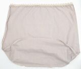 Bej 25X12 Cm Oval Tabanlı Dikilmiş Fermuarsız Astar