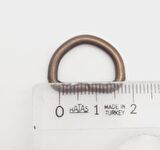 D Halka 1.5 Cm Antik 1 Adet