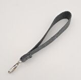 Koyu Gri Pamuklu Kolon Elcik Gümüş Metalli