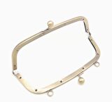 21.5 Cm Antik Oval Köşe Çanta Klipsi Çanta Bursu