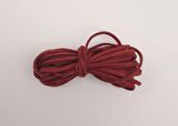 5 metre Bordo Nubuk Deri İp No:13