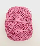 Koyu Pembe Renk 50 Gr Sarılmış Kağıt İp