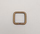 Antik Renk 2 Cm Kare Halka