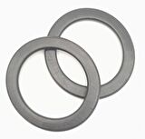 12 cm Yassı Yuvarlak Ahşap Çanta Sapı Siyah Renk