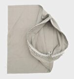 28x28 cm Fermuarsız Dikilmiş Astar Koyu Gri