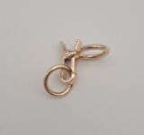 Light Gold Renk Kilitli Böce 1 Adet