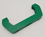 22 cm Ahşap Çanta Bursu Yeşil Renk