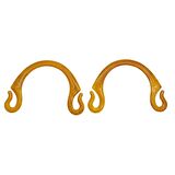 Bambu Görünümlü Plastik Çanta Sapı No:28 Açık Renk