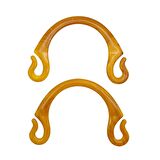 Bambu Görünümlü Plastik Çanta Sapı No:28 Açık Renk