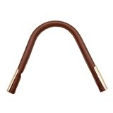 Suni Derili Metal Çanta Sapı Taba Renk Light Gold Metal 1 Adet