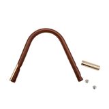 Suni Derili Metal Çanta Sapı Taba Renk Light Gold Metal 1 Adet