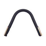 Suni Derili Metal Çanta Sapı Lacivert Renk Light Gold Metal 1 Adet