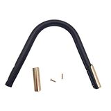 Suni Derili Metal Çanta Sapı Lacivert Renk Light Gold Metal 1 Adet