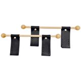 Suni Derili Ahşap Çanta Sapı Siyah Renk