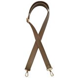 Suni Deri Ayarlı Çanta Sapı 120x2.4 cm Vizon Renk Light Gold Metalli