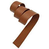 4 cm Şerit Suni Deri Taba Renk 1 metre
