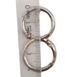 8 Model Gümüş Renk Yaylı Halka 1 Adet