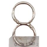 8 Model Gümüş Renk Yaylı Halka 1 Adet