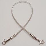 Taşlı Kancalı Kovanlı Tek Çanta Sapı Gümüş Renk 1 Adet