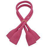 Pamuklu Kolon Pelikan Model Fuşya Renk Çanta Sapı