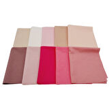 30x25 cm Pamuklu Patchwork Kırkyama Parça Kumaş Set:01