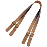 Angel Çanta Aksesuar Tokalı Model Suni Deri Bakır Renk Çift Çanta Sapı Light Gold Metal