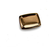 Angel Çanta Aksesuar 4x3  cm Metal  Plaka Süs Light Gold  Renk 1 Adet