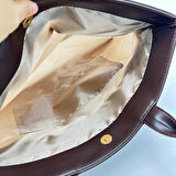 Angel Çanta Aksesuar İda Model Çanta Yapım Aparatı  Koyu Kahve Light Gold Metalli