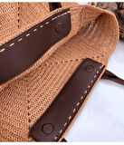 Angel Çanta Aksesuar Gerçek Derili  Gizli Mıknatıslı Çıtçıt Koyu Kahve 