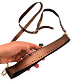 Angel Çanta Aksesuar Atina Model Bakır Renk Çanta Yapım Seti Light Gold  Metalli