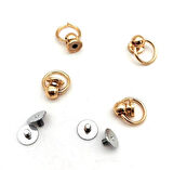 Angel Çanta Aksesuar Light Gold Vidalı Askı Küçük Boy 4 Adet