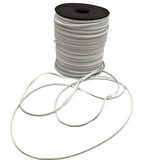 Angel Çanta Aksesuar 3 Mm Beyaz Renk Suni Deri İp 2 metre