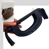 Angel Çanta Aksesuar 25 cm Suni Derili Lacivert  Renk Gizli Çanta Bursu Yeni Model 