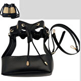 Angel Çanta Aksesuar Torba Model Çanta Yapım Aparatı Siyah Renk Light Gold Metalli