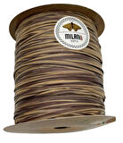 Angel Çanta Aksesuar Milano Rafya Ebruli Kahve Tonlu Renk 100 gr (D-13)