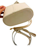 Angel Çanta Aksesuar Torba2 Model Çanta Yapım Aparatı Krem Renk Light Gold Metalli