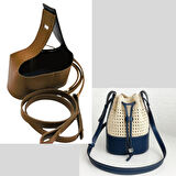 Angel Çanta Aksesuar Torba2 Model Çanta Yapım Aparatı Vizon Renk Light Gold Metalli