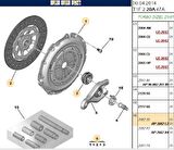 DEBRIYAJ SETI 1.6 HDI 16V 1.6 DIZEL DW6